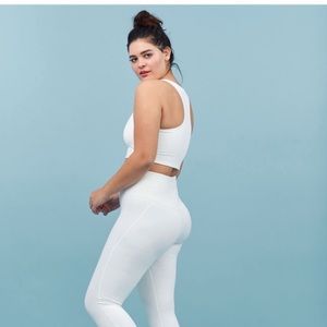 Girlfriend Collective Full Length Legging in Ivory